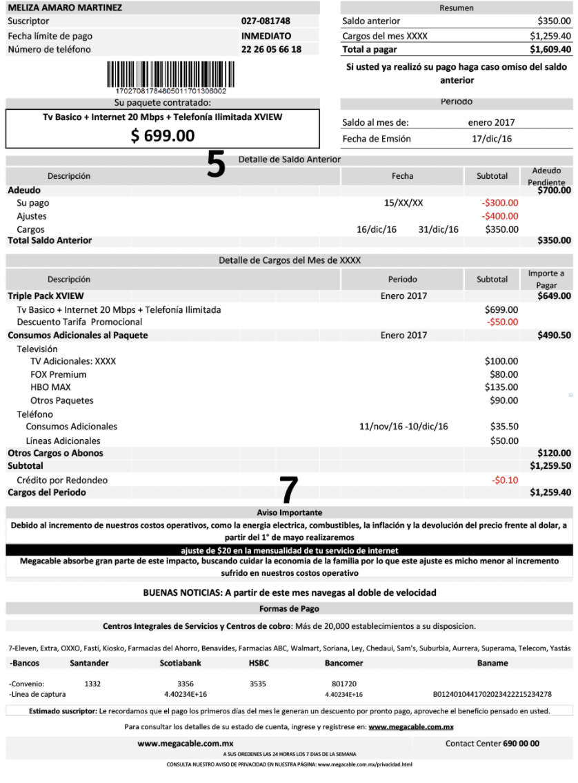 Estado De Cuenta Megacable Como Checarlo En Línea Por Teléfono O Por La Aplicación Remender 2786