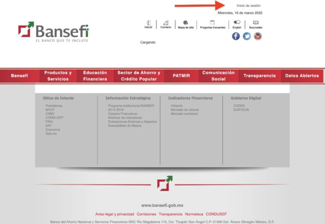 Consultar numero de cliente Bansefi en línea